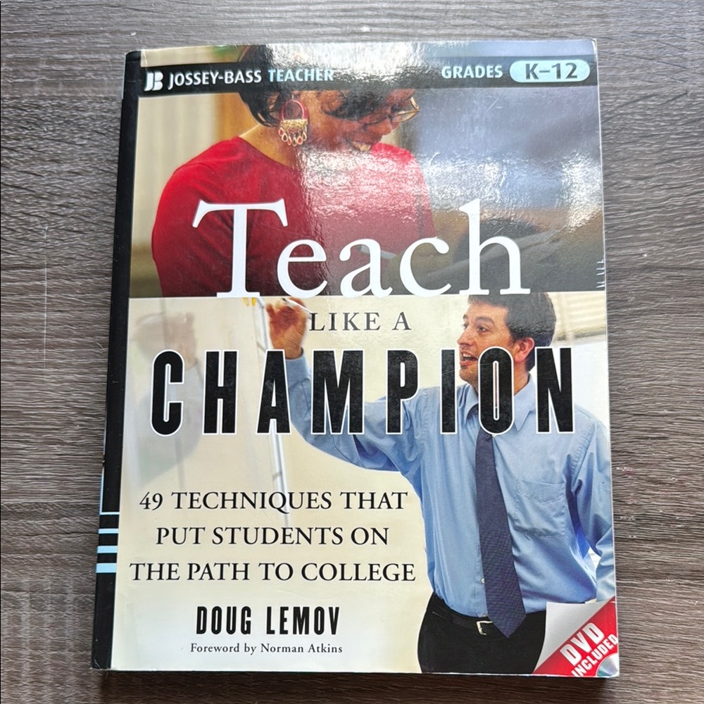 Teach Like a Champion Book- by Doug Lemov